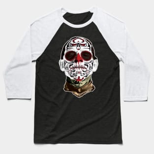 Day of the Dead Mummy Baseball T-Shirt